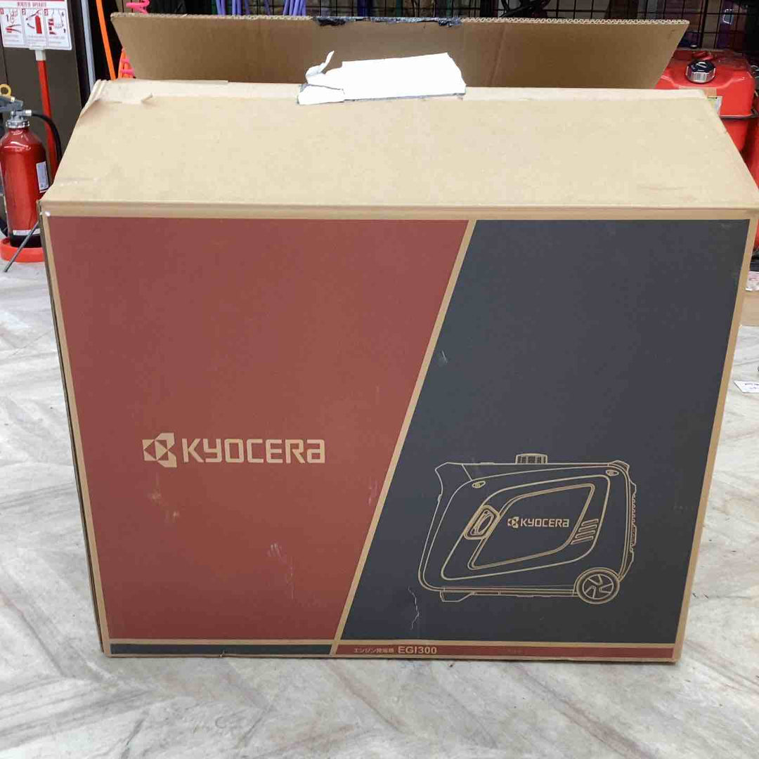 【店頭受取り限定】◇京セラ エンジン発電機 EGI300【越谷店】