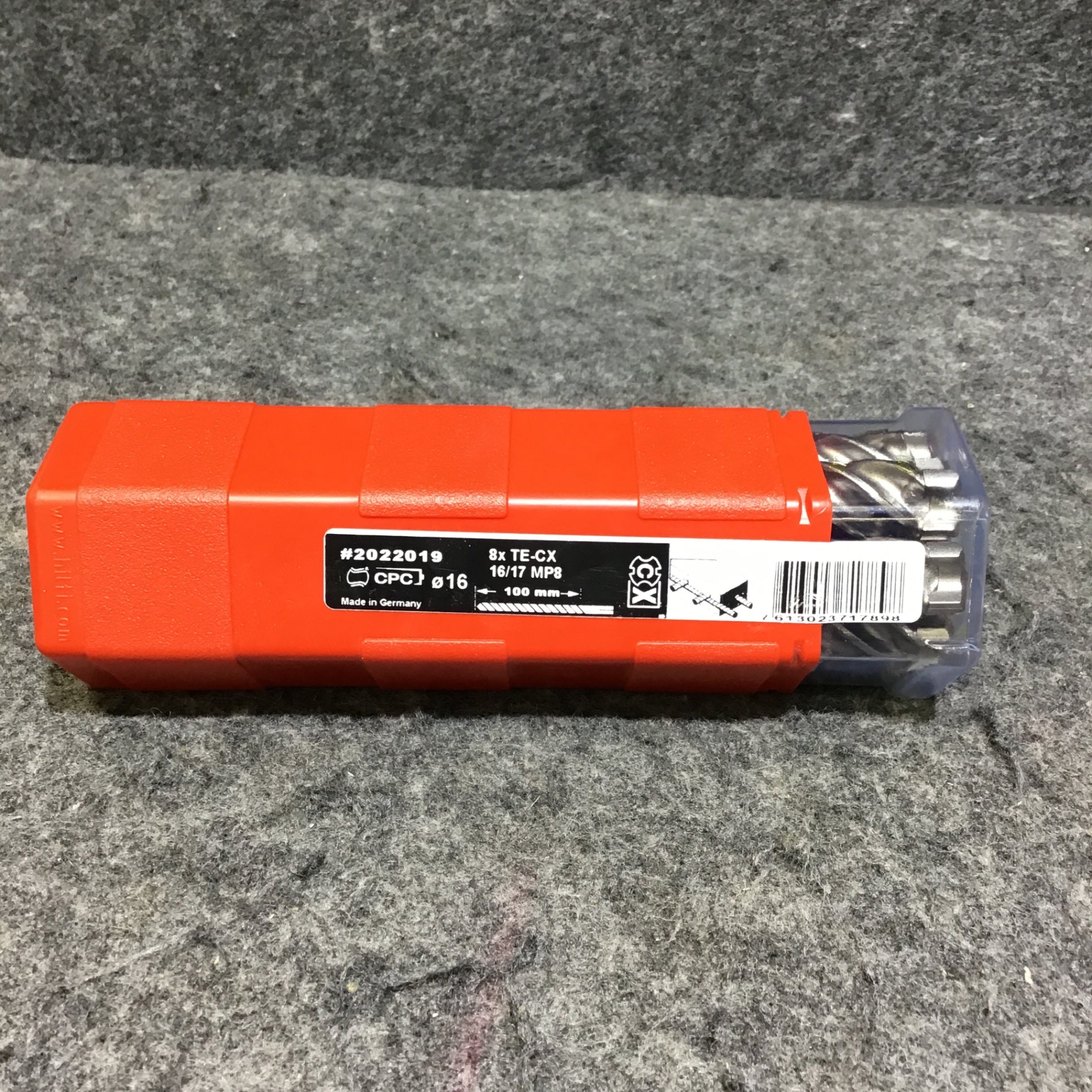 未使用品】HILTI ヒルティ ドリルビット 8本セット 8X TE-CX 16/17 3