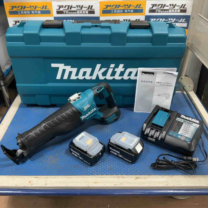 ★マキタ(makita) コードレスレシプロソー JR187DRGX【草加店】