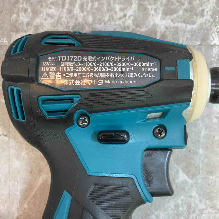 ★マキタ(makita) コードレスインパクトドライバー TD172DZ【八潮店】