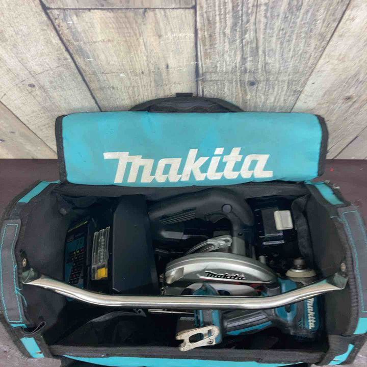 【中古品】マキタ(makita) コードレスインパクトドライバー TD171DRGXB コードレス丸のこ HS631DZB 2台セット【東大和店】