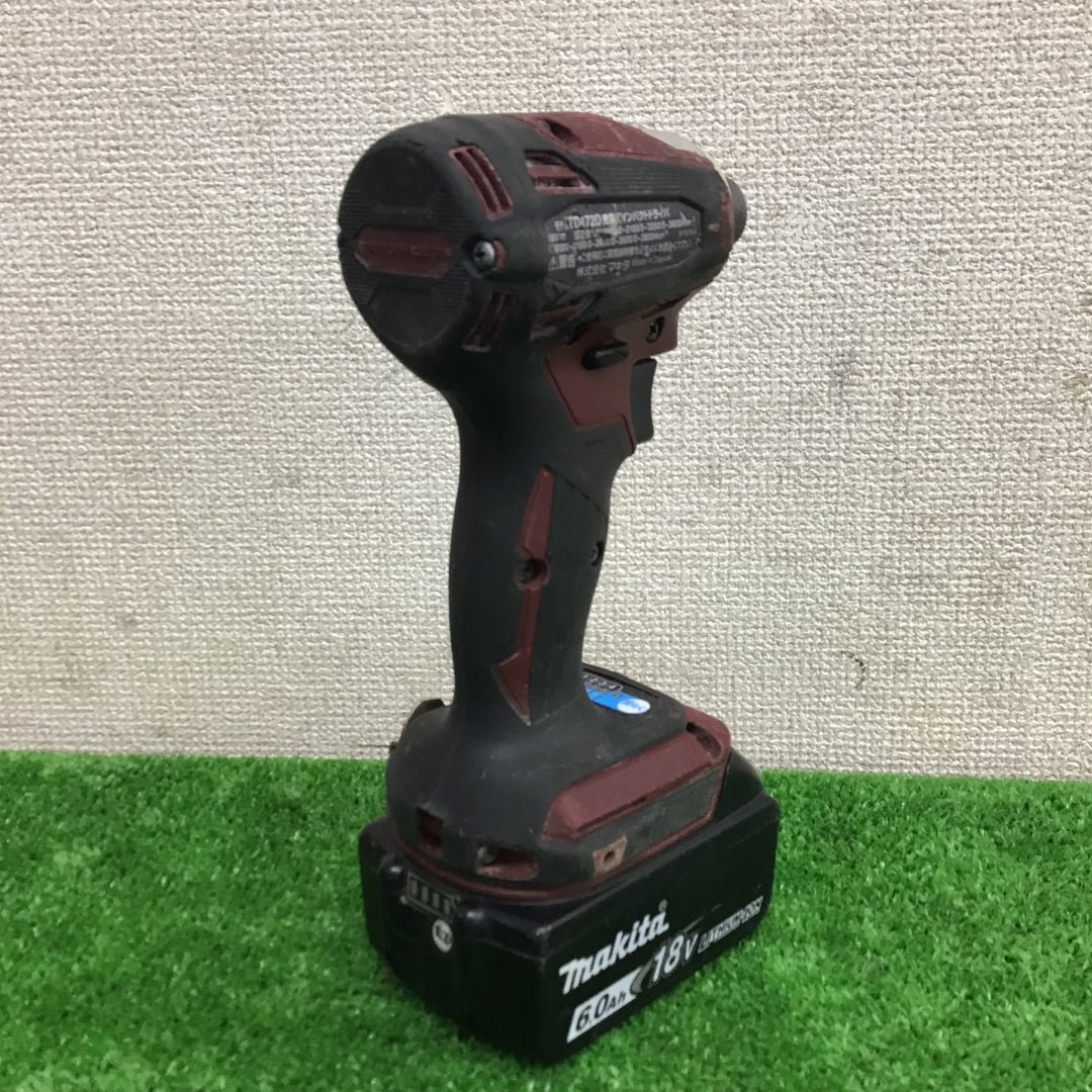 【中古品】マキタ/makita コードレスインパクトドライバー TD172DGXAR 【鴻巣店】