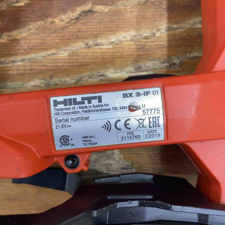 ◇ヒルティ(HILTI) コードレスコンクリートネイラー BX3-IF【柏店】