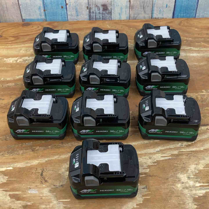 【未使用品】★ハイコーキ(HIKOKI ※旧:日立工機) リチウムイオンバッテリー 36V/2.5Ah BSL36A18X 10個セット【柏店】