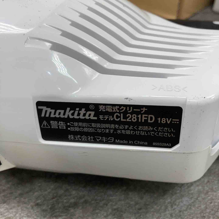 ★マキタ(makita) コードレスクリーナー CL281FDZW【川崎店】