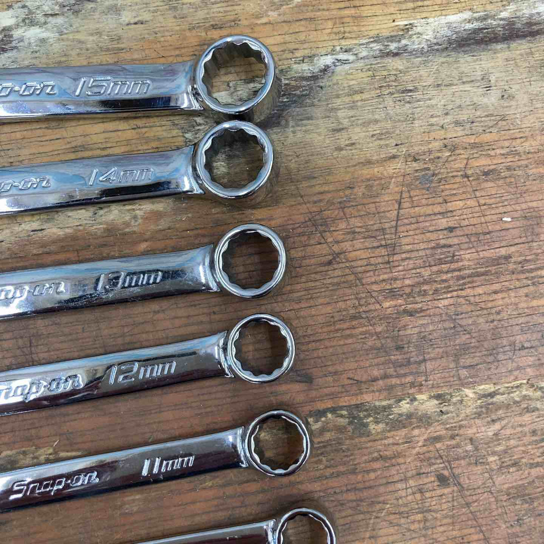 スナップオン(Snap-on) ショートコンビネーションレンチ 9本 セット OEXM7B/8B/9B/10B/11B/12B/13B/14B/15B【柏店】