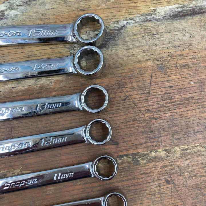 スナップオン(Snap-on) ショートコンビネーションレンチ 9本 セット OEXM7B/8B/9B/10B/11B/12B/13B/14B/15B【柏店】