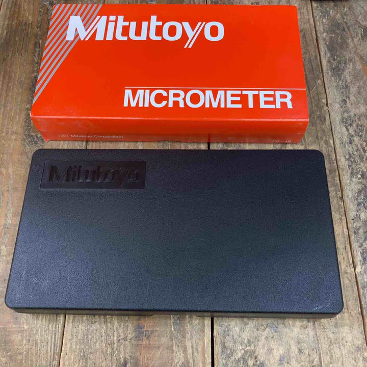 ◇ミツトヨ(Mitutoyo) 外側マイクロメーター OM-100 (103-140)【所沢店】