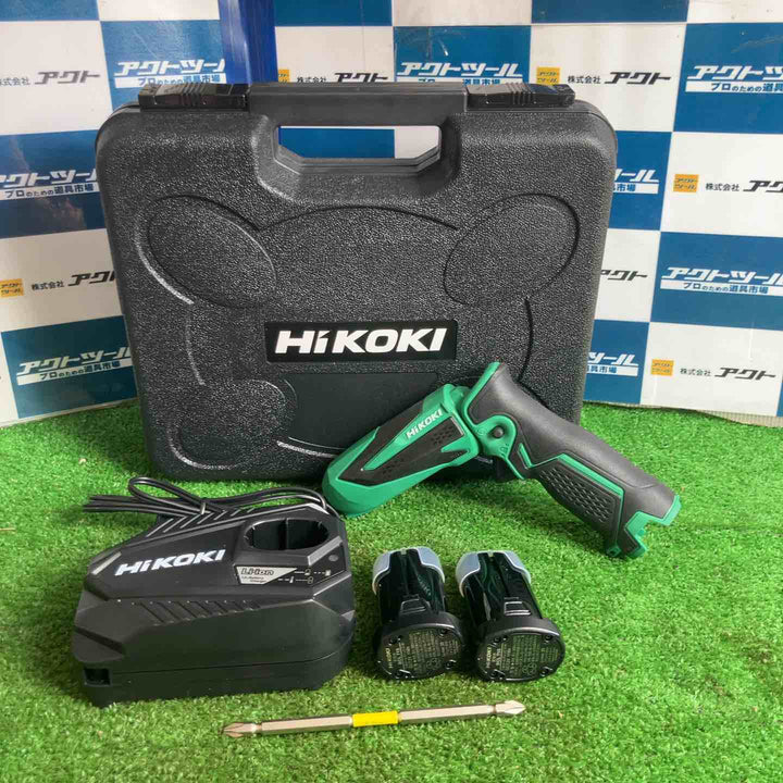 ◇ハイコーキ(HIKOKI ※旧:日立工機) 7.2V コードレスペンインパクトドライバー WH7DL(2LCSK)【草加店】