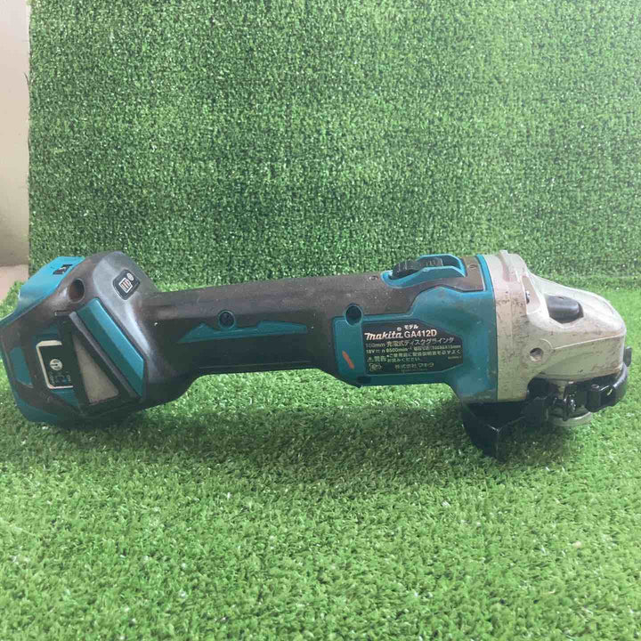 ★マキタ(makita) 100mmコードレスディスクグラインダ GA412DZ【川崎店】