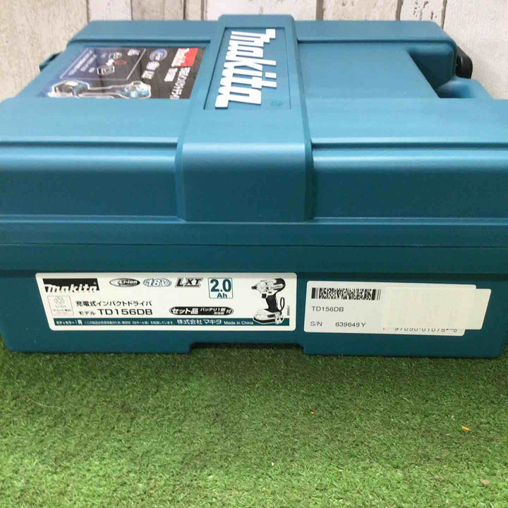 マキタ(makita) コードレスインパクトドライバー TD156DB【町田店】