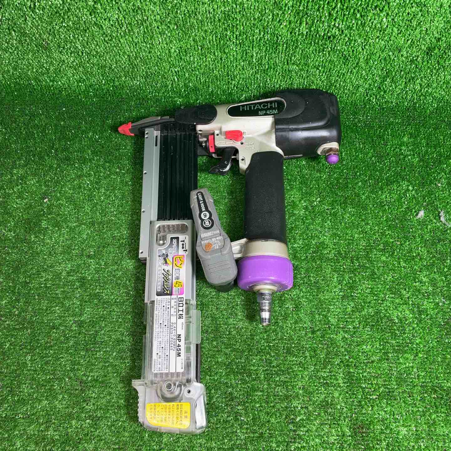 動作品☆日立工機/HITACHI 高圧ピン釘打機☆NP45HM☆45mm