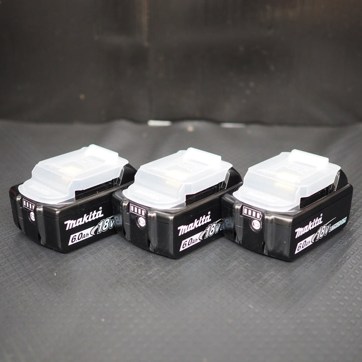 【未使用品】マキタ/makita BL1860B 純正 バッテリー 18V 6.0Ah 3個 セット【鴻巣店】