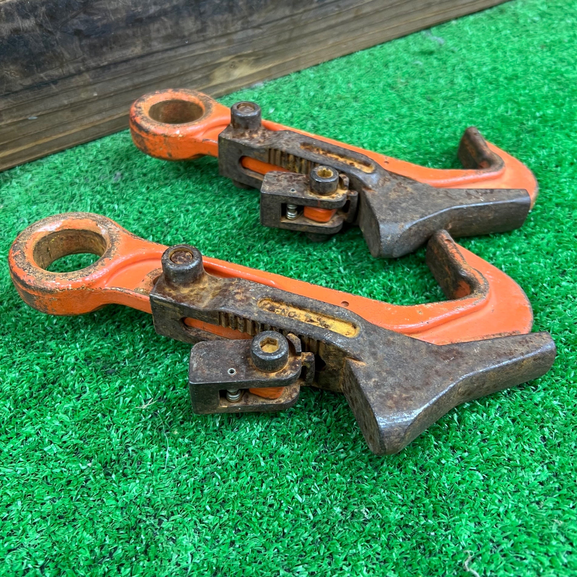中古品 】日本クランプ 1ton 覆工板つり専用 フック クランプ FX-1 