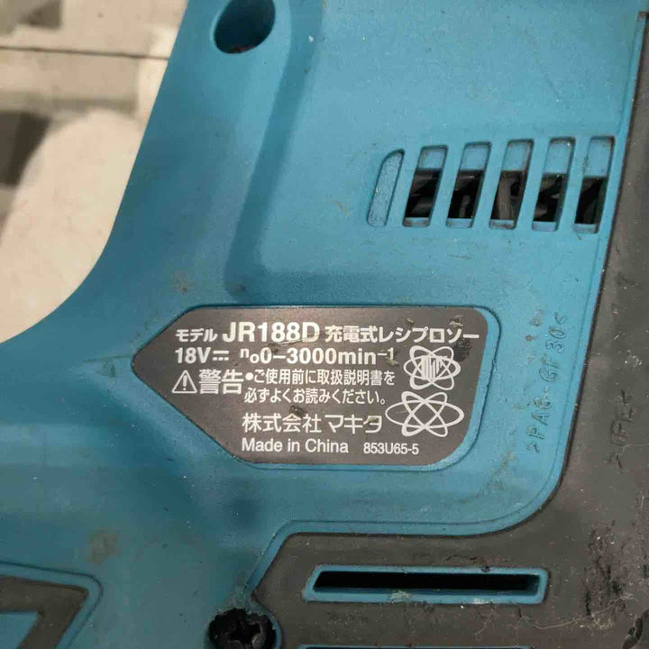 ★マキタ(makita) コードレスレシプロソー JR188DRGX【川口店】