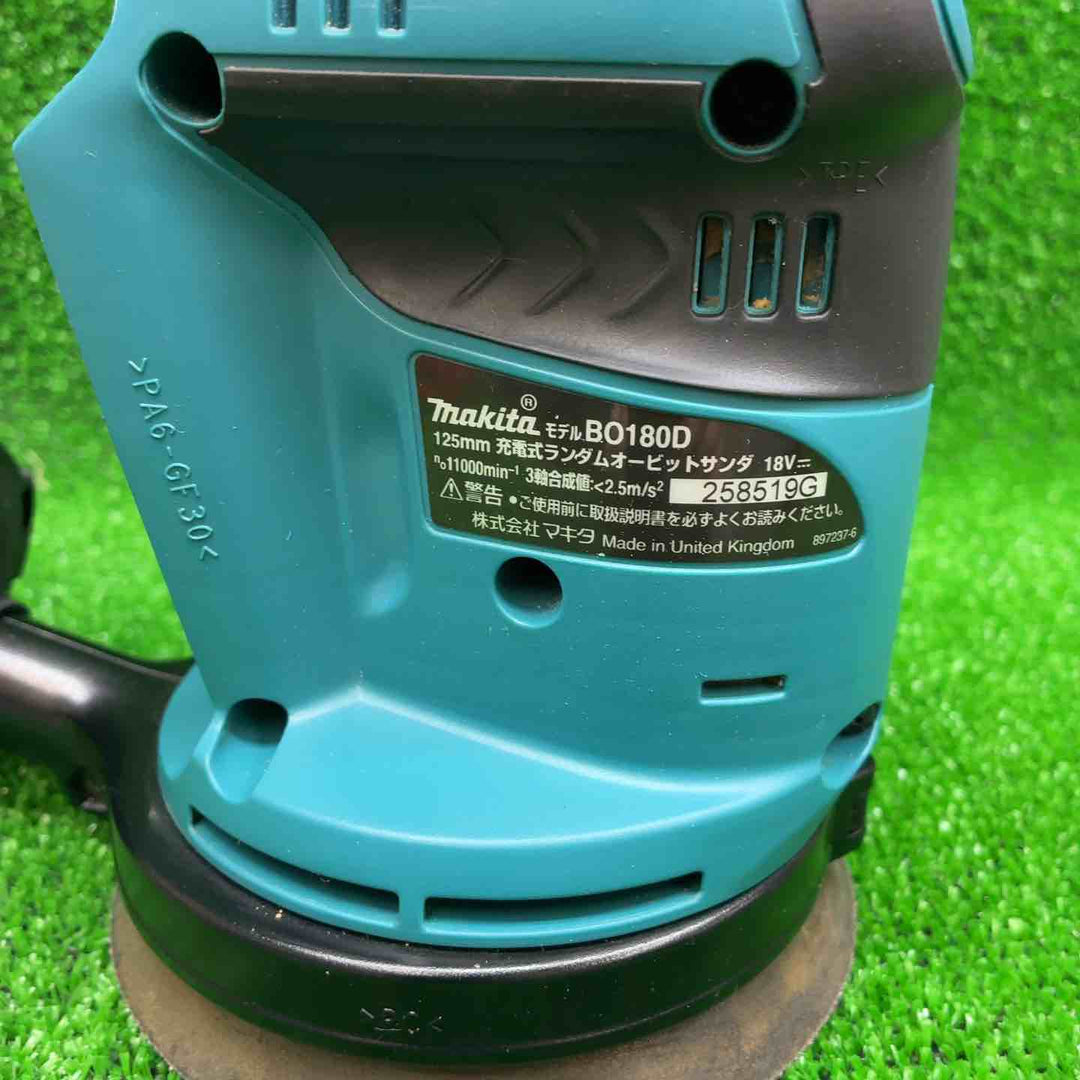 マキタ(makita) コードレスランダムオービットサンダ BO180DZ【藤沢店】