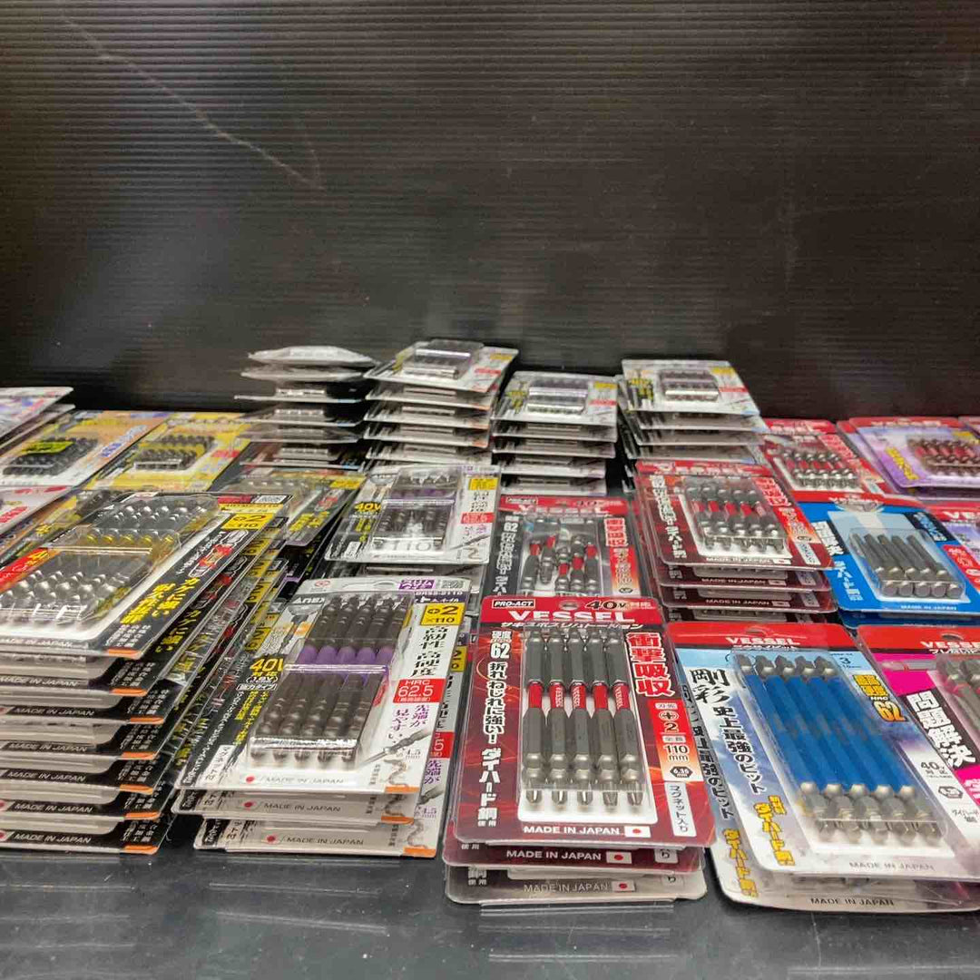 【未使用品】ビット5本入り×100個まとめ売り！ANEX アネックス 龍靭 VESSEL ベッセル サキスボ等♪ +インパクト用【川越店】