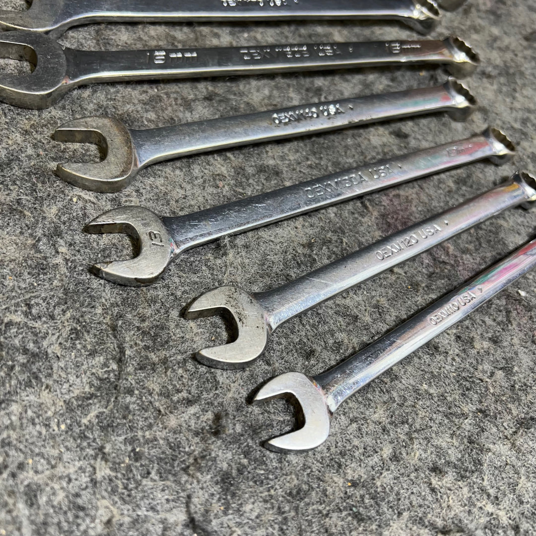 Snap-on/スナップオン コンビネーションレンチ 10本セット OEXM110/120/140/170 130A 160B/210B/220B/230B/240B 　【桶川店】