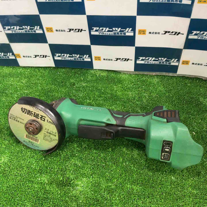 HiKOKI(旧日立工機) 18V コードレスディスクグラインダ 充電式 ブレーキ付き 砥石径100mm パドルスイッチ 蓄電池、充電器、ケース別売り 本体のみ G18DBBAL(NN)(L)【草加店】
