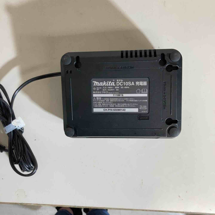 ◇マキタ(makita) スライド10.8V用急速充電器 DC10SA【戸田店】
