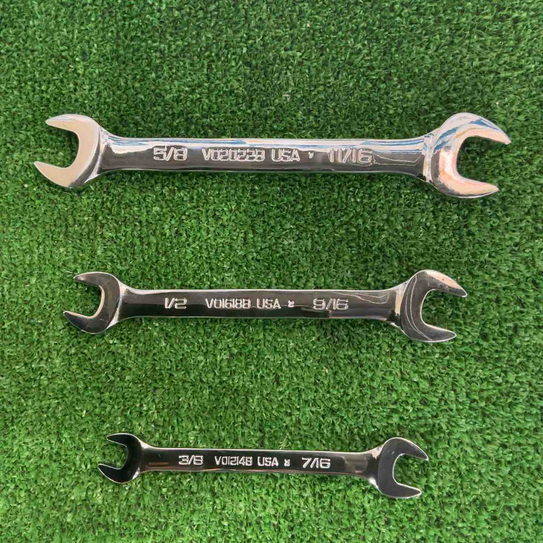 スナップオン(Snap-on) オープンエンドレンチ 3本セット VO1214B 1618B 2022B【草加店】