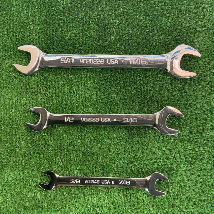 スナップオン(Snap-on) オープンエンドレンチ 3本セット VO1214B 1618B 2022B【草加店】