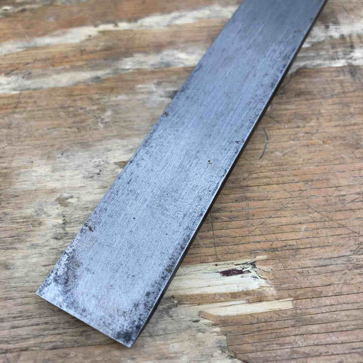 【中古品】　「悦英」銘 鑿 長刃 突き鑿 のみ 和工具 大工道具【柏店】