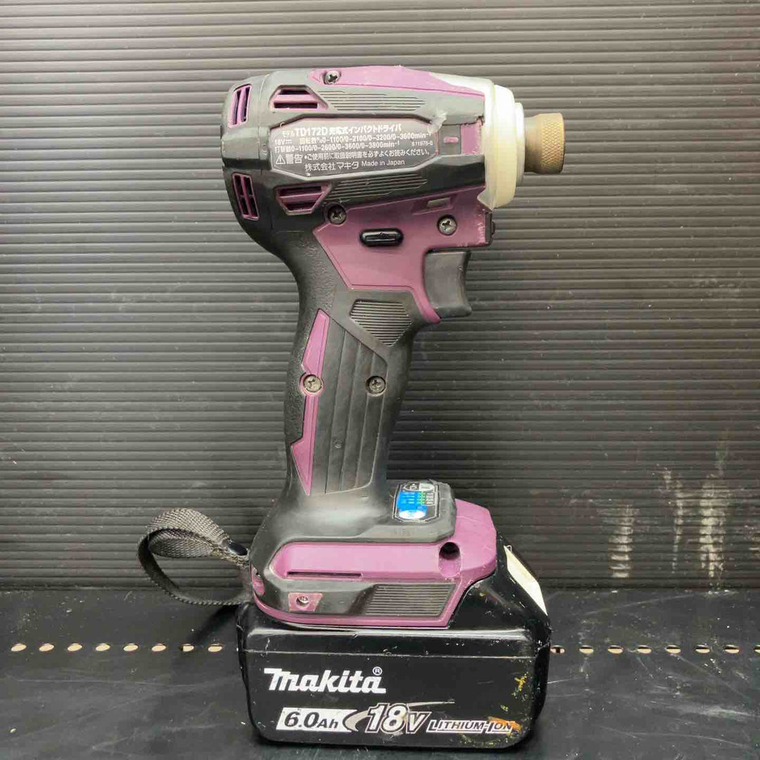 ★マキタ(makita) コードレスインパクトドライバー TD172DGXAP【川越店】