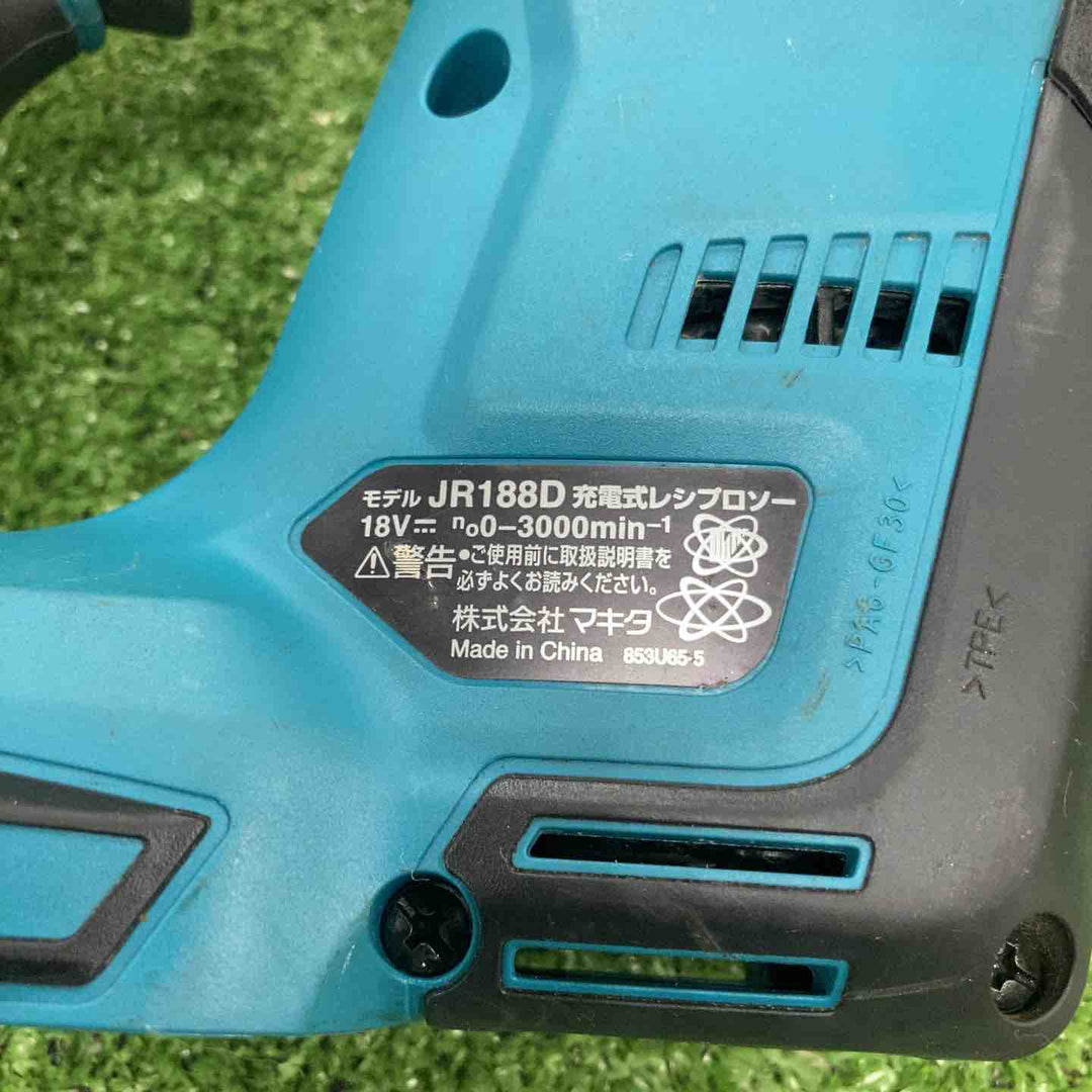 ☆マキタ(makita) コードレスレシプロソー 本体のみ JR188DZ【川崎店】
