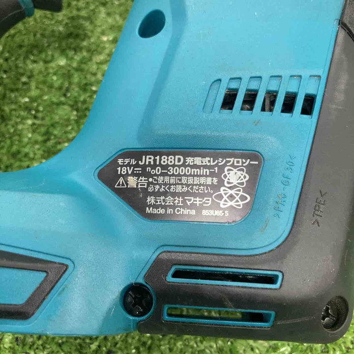 ☆マキタ(makita) コードレスレシプロソー 本体のみ JR188DZ【川崎店】
