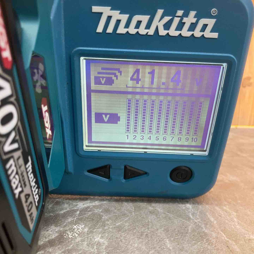 ★マキタ(makita) リチウムイオンバッテリー 40Vmax/4.0Ah BL4040 充電回数2回【八潮店】