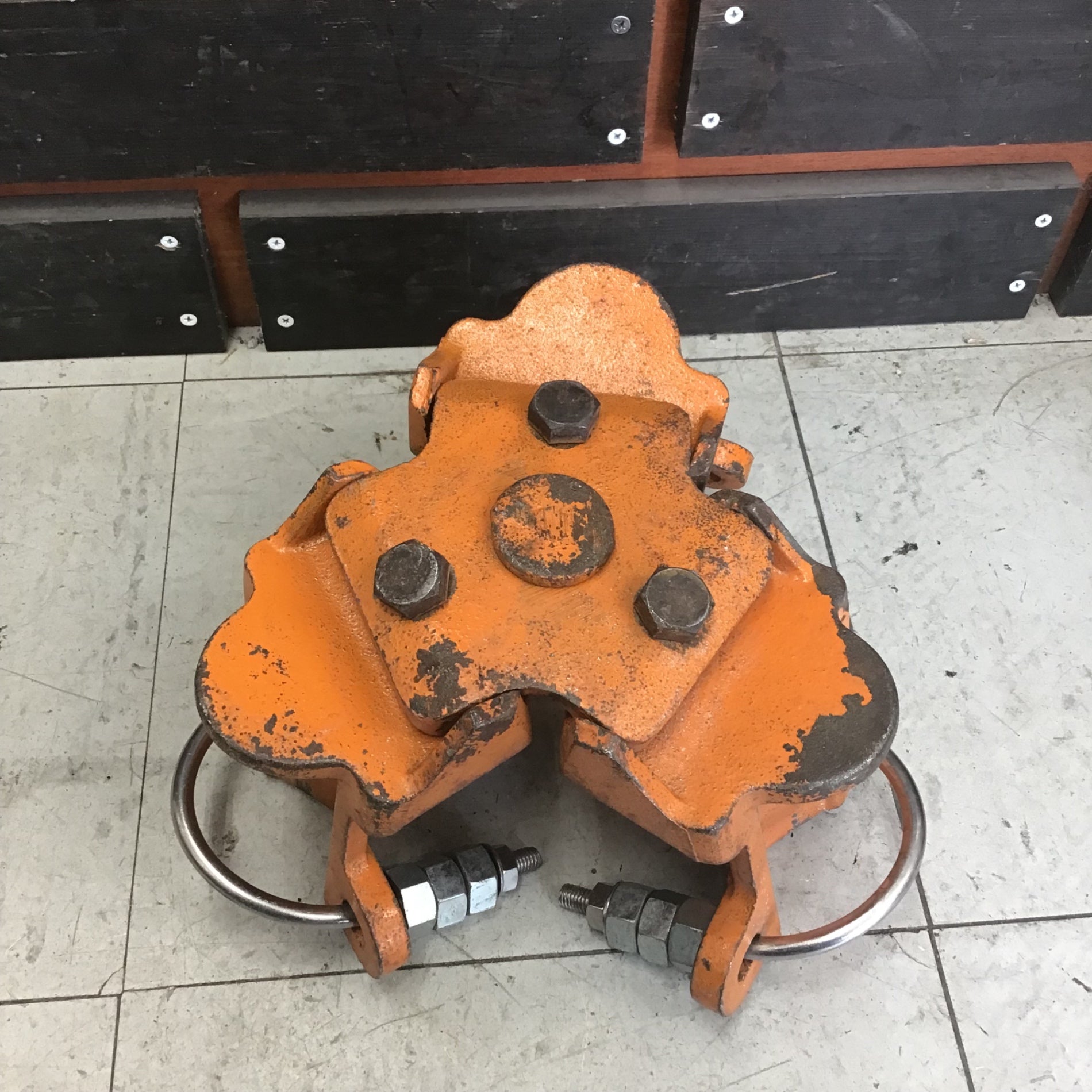 現状品】 スリーエッチ チェーンブロック三脚 VK-20 【鴻巣店
