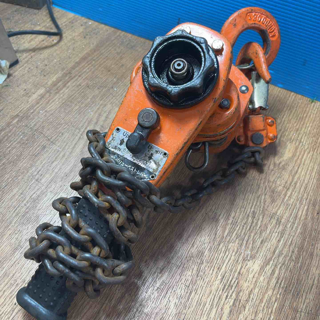 コンドーテック 0.8tレバーホイスト KC-0.8 3点まとめ レバーブロック 800kg【岩槻店】
