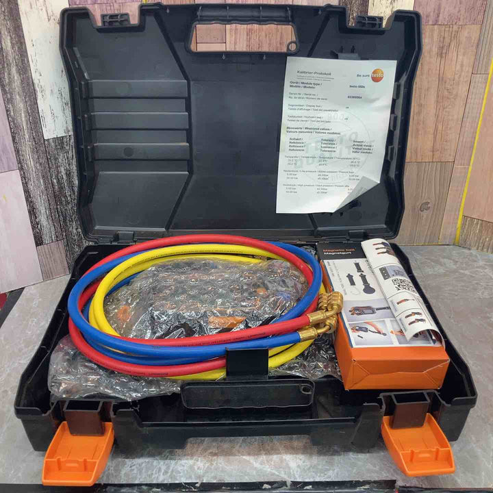 testo テストー デジタルマニホールド 550s ホース付き【八潮店】