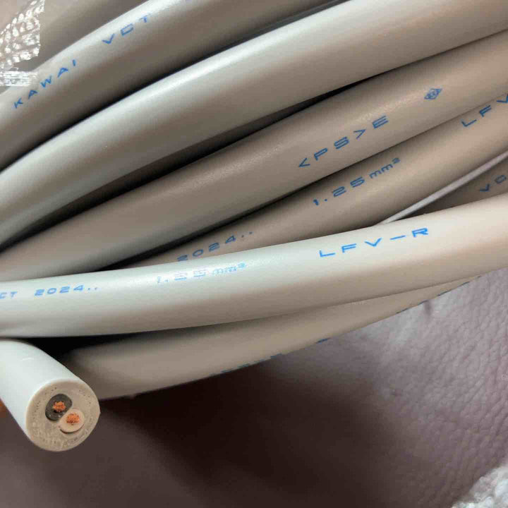 【未使用(店頭展示品)】KAWAI VCT 1.25mm 20M LFV-R 2024/2025(2芯・3芯) 2巻セット【東大和店】