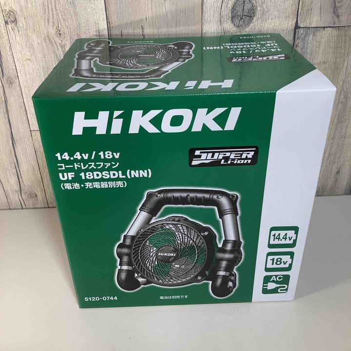 ☆ハイコーキ(HIKOKI ※旧:日立工機) コードレスファン UF18DSDL(NN) 本体のみ③【戸田店】
