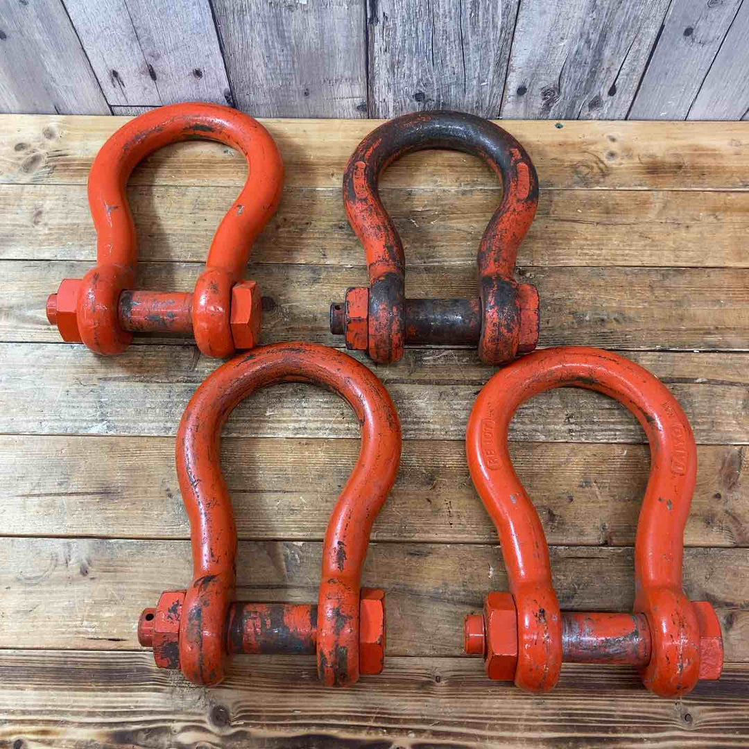 【中古品】 TAIYO 大洋精器 シャックル RB 10T 10ton 10トン JA1 4個セット 吊り具 ウインチ スリング ワイヤー 【東大和店】