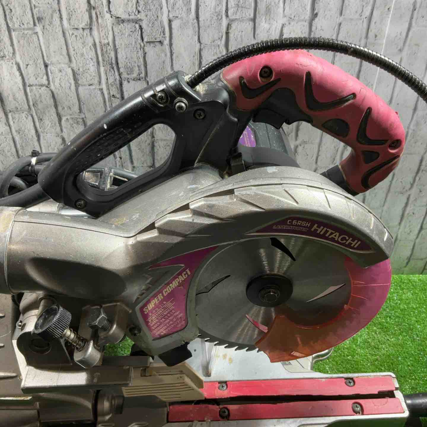 ☆ハイコーキ(HIKOKI ※旧:日立工機) 卓上スライド丸のこ C6RSHC【川口