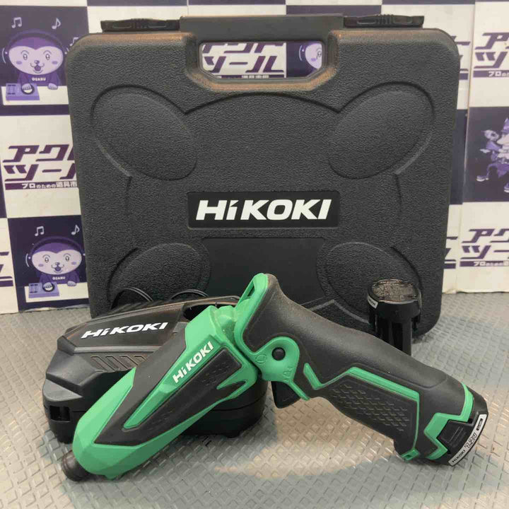 【中古品】ハイコーキ(HIKOKI ※旧:日立工機) 7.2V コードレスペンインパクトドライバー WH7DL(2LCSK)【所沢店】
