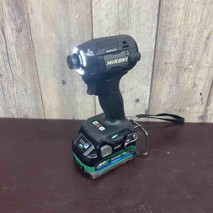 【中古品】 ハイコーキ(HIKOKI ※旧:日立工機) コードレスインパクトドライバ WH36DD(NNB) 【東大和店】