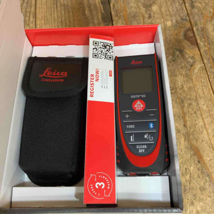 ◇ライカ(Leica) レーザー距離計 DISTO D2BT Bluetooth機能搭載モデル【所沢店】