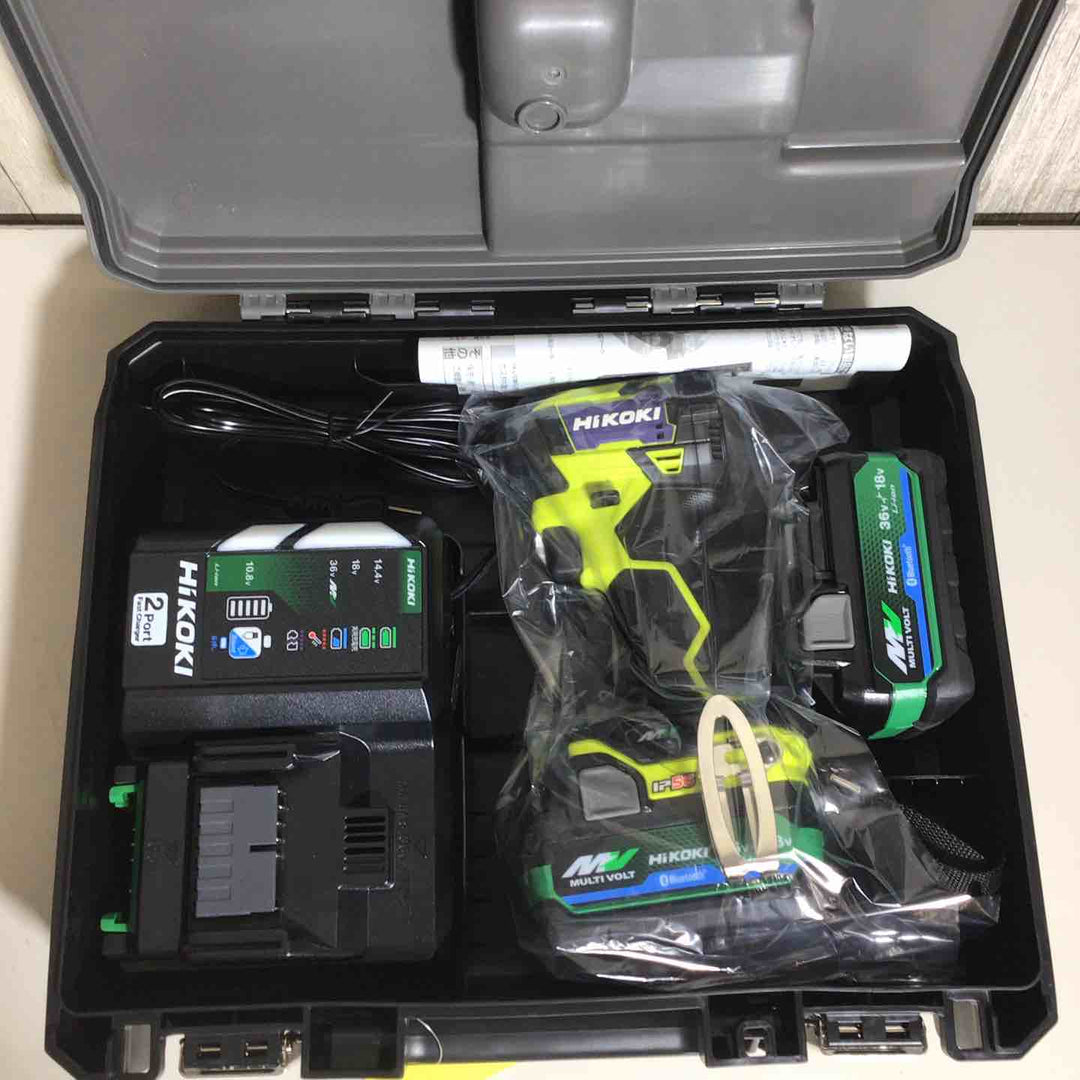 ★ハイコーキ(HIKOKI ※旧:日立工機) コードレスインパクトドライバ スパイダーイエロー WH36DD(2XHYSZ)【戸田店】