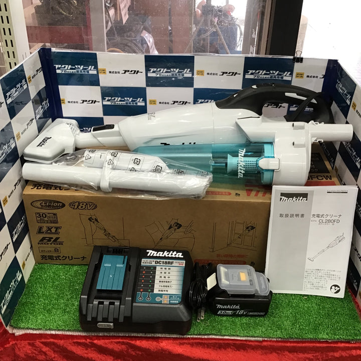 マキタ makita  充電式クリーナ CL280FDFCW【草加店】