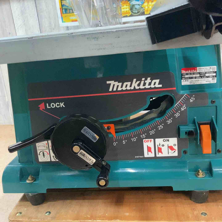 【中古品/店頭受取り限定】マキタ(makita) マルノコ盤 2703 テーブルソー【東大和店】