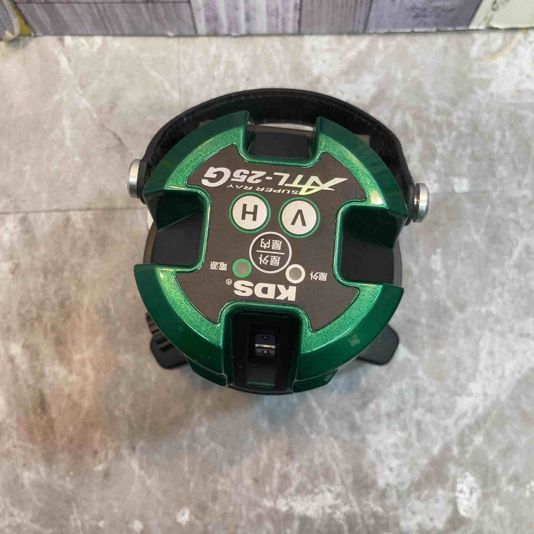 ◇ムラテックKDS グリーンレーザー墨出し器 ATL-25G スーパーレイ【八潮店】