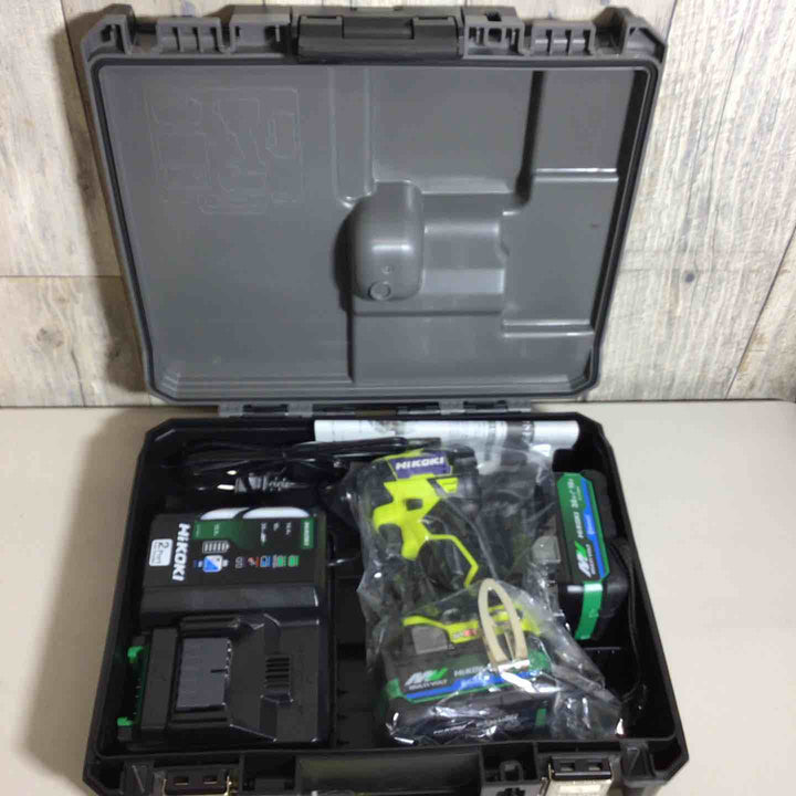 ★ハイコーキ(HIKOKI ※旧:日立工機) コードレスインパクトドライバ スパイダーイエロー WH36DD(2XHYSZ)【戸田店】