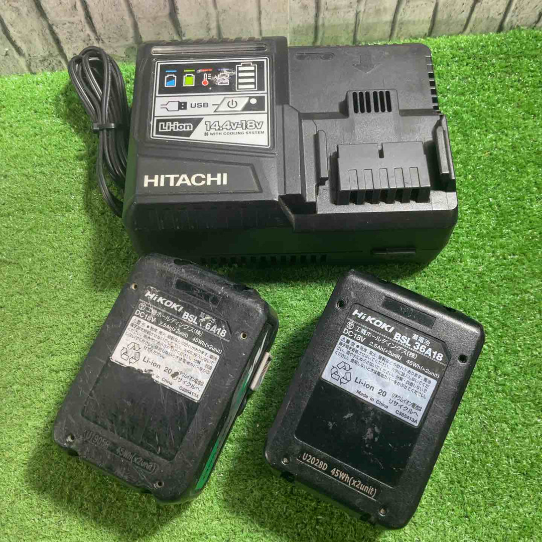 ★ハイコーキ(HIKOKI ※旧:日立工機) コードレスインパクトドライバー WH18DDL2(2LXPK)(L) 18V 動作確認済【川口店】