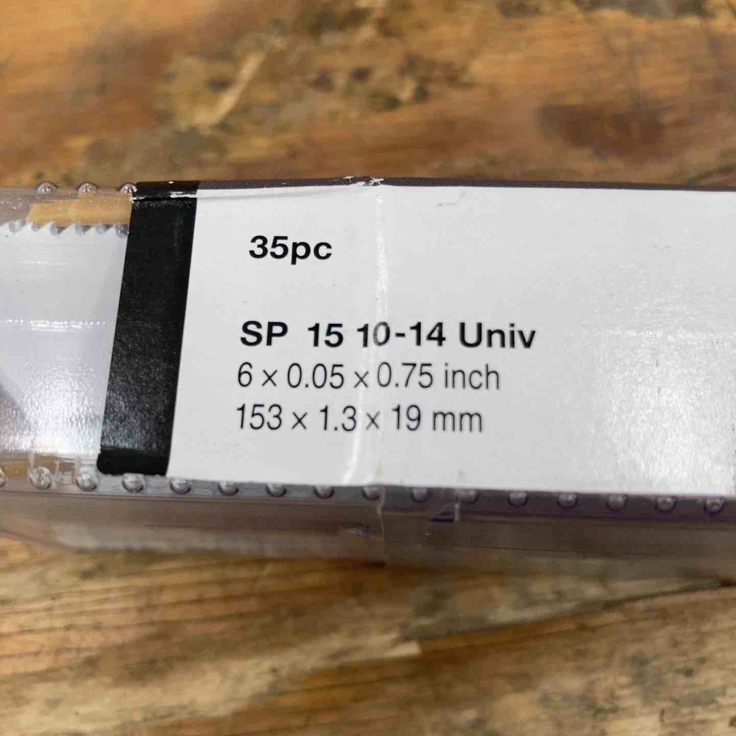 未使用品】ヒルティ/HILTI セーバーソーブレード SP15 10-14 35枚 5箱