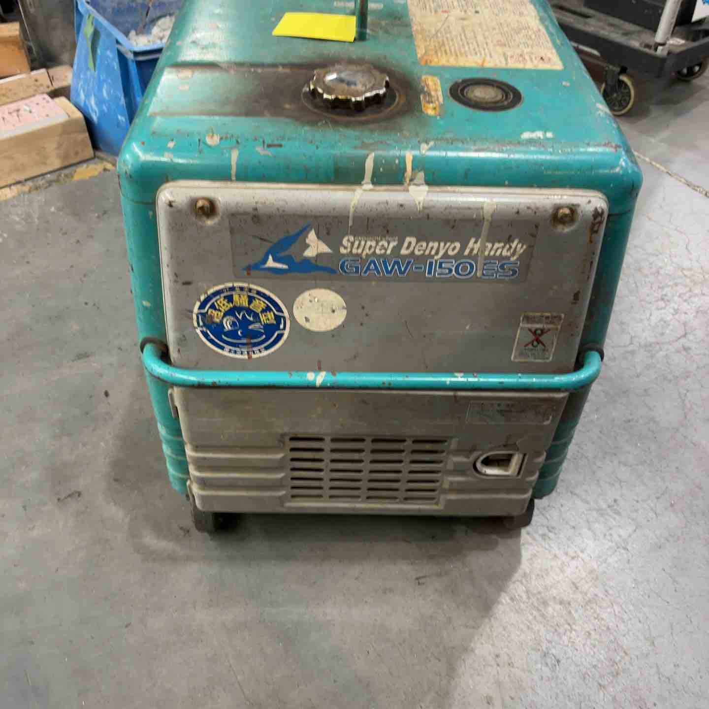 デンヨー GAW-150ES ウェルダー アワーメーター948時間うるま市田場