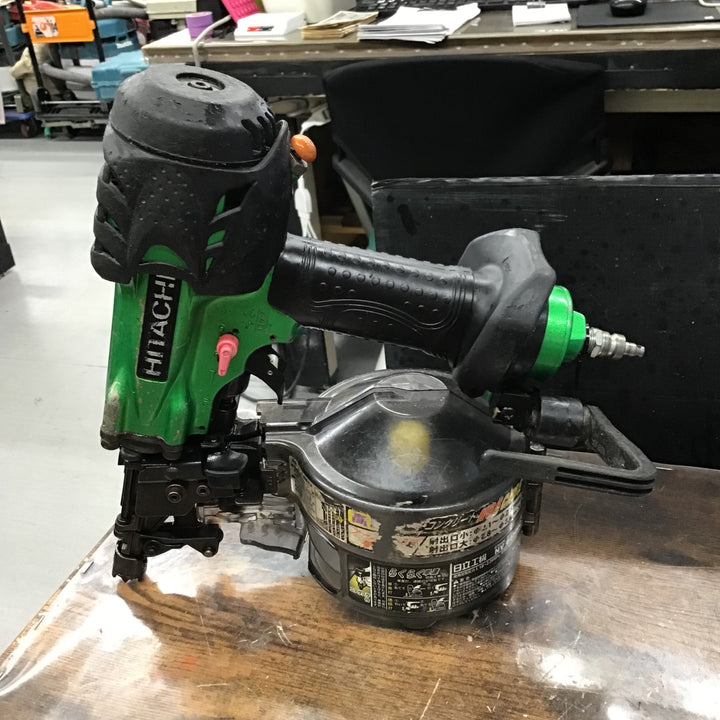 ★ハイコーキ(HIKOKI ※旧:日立工機) 高圧エア釘打ち機 NV65HMC(L)【戸田店】